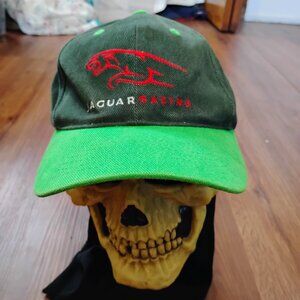 Vintage Jaguar Racing Two Tone Strap Back Hat Cap
